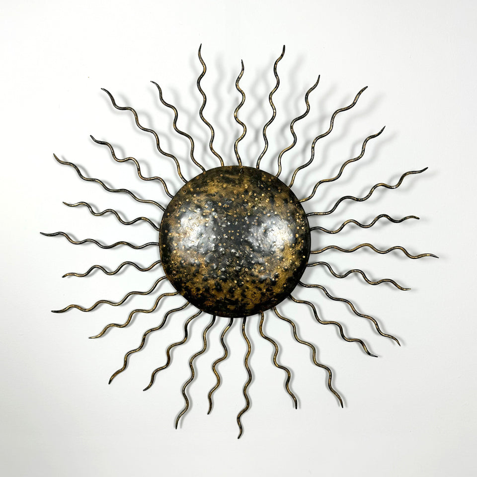 Gilt Metal Sunbursts