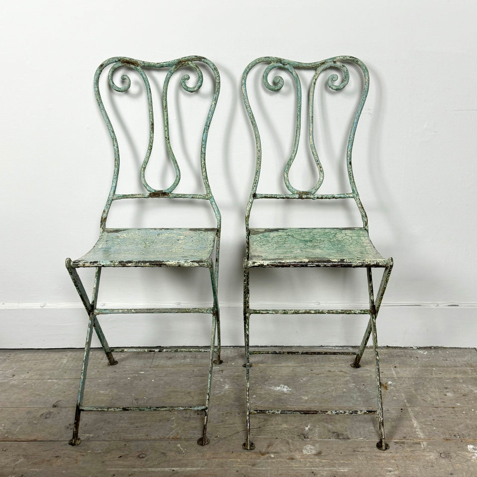 Pair Garden Chairs