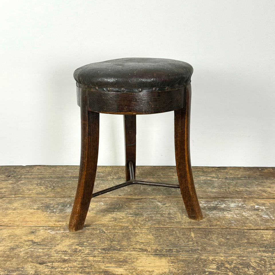 Leather Stool