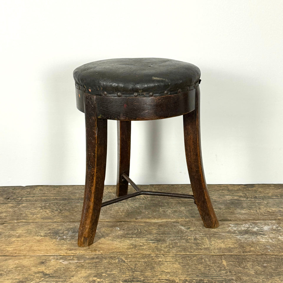 Leather Stool