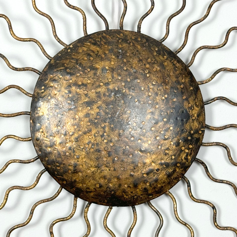Gilt Metal Sunbursts