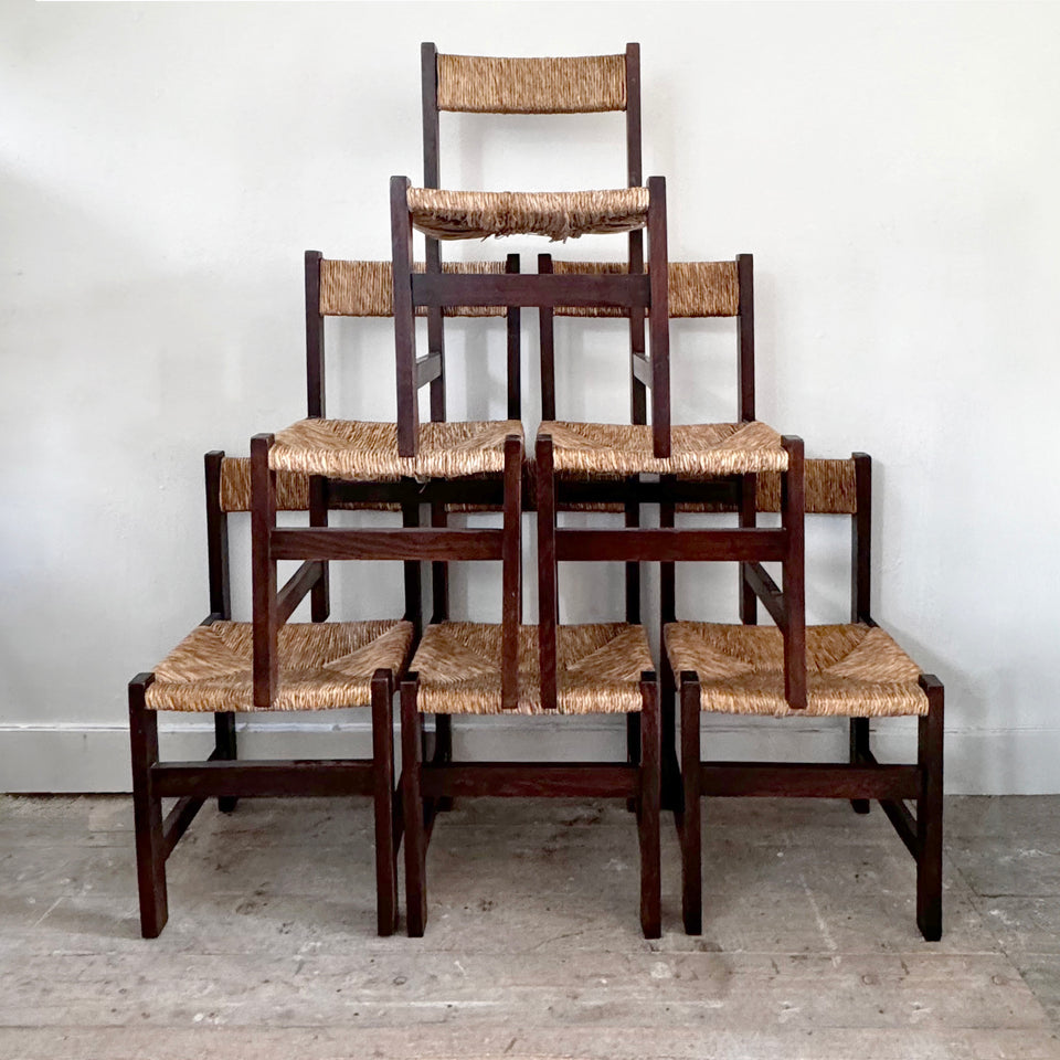 6 Spanish Dining Chairs