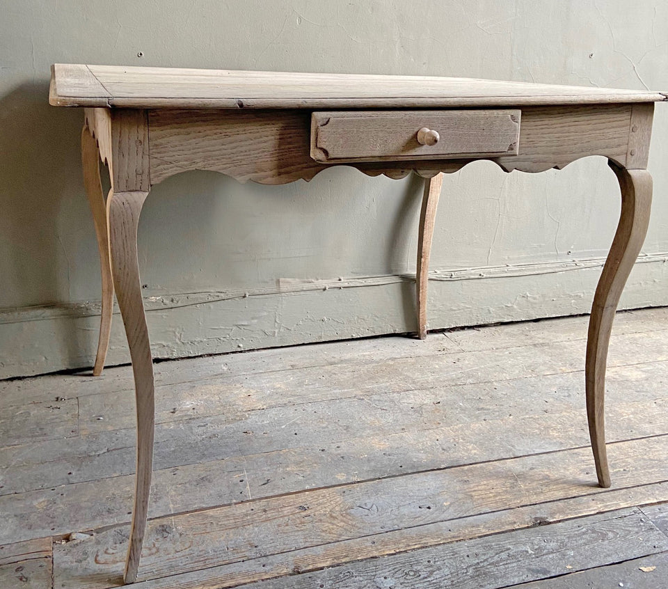 Bleached Oak Table