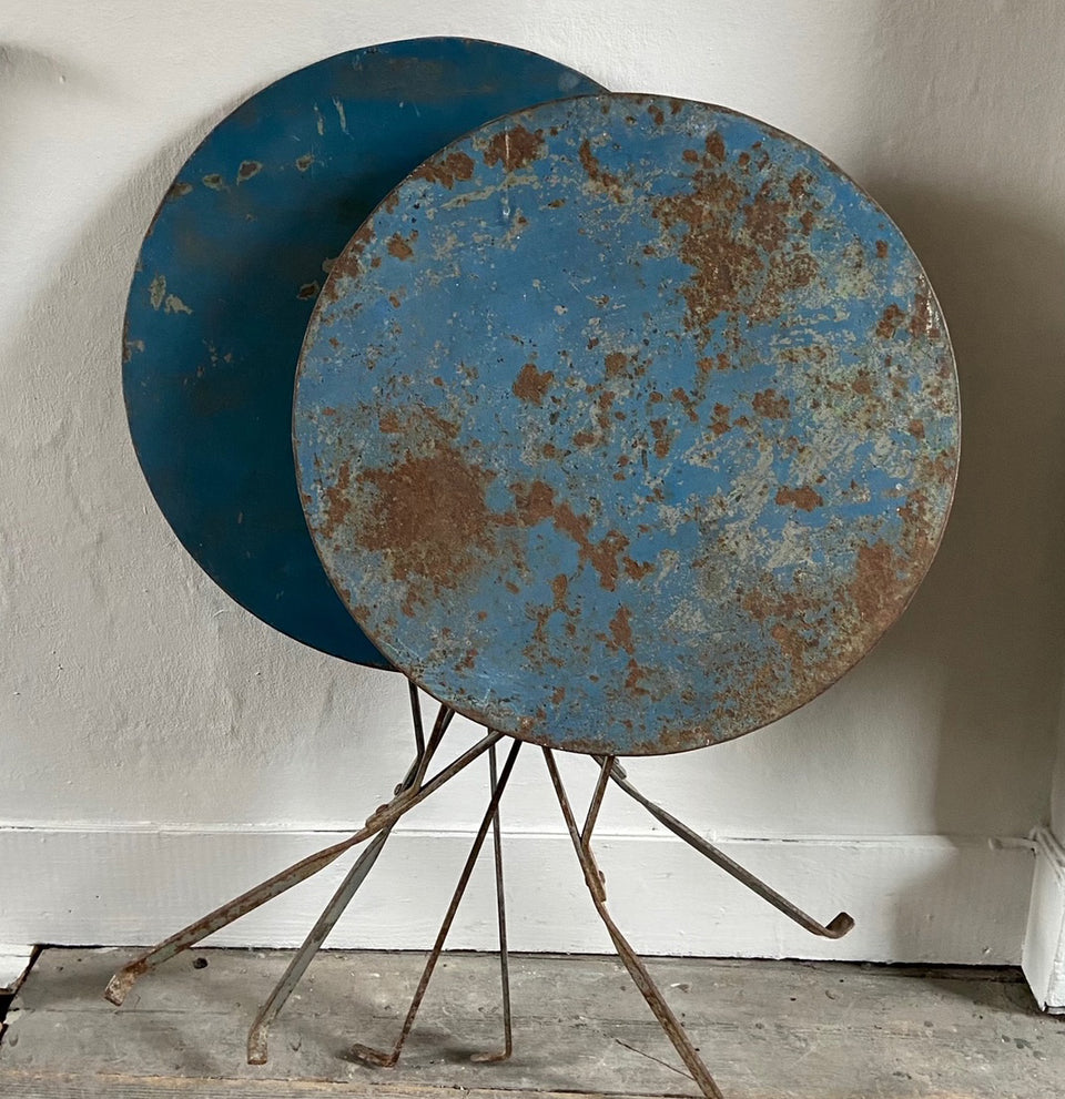 Pair Folding Garden Tables