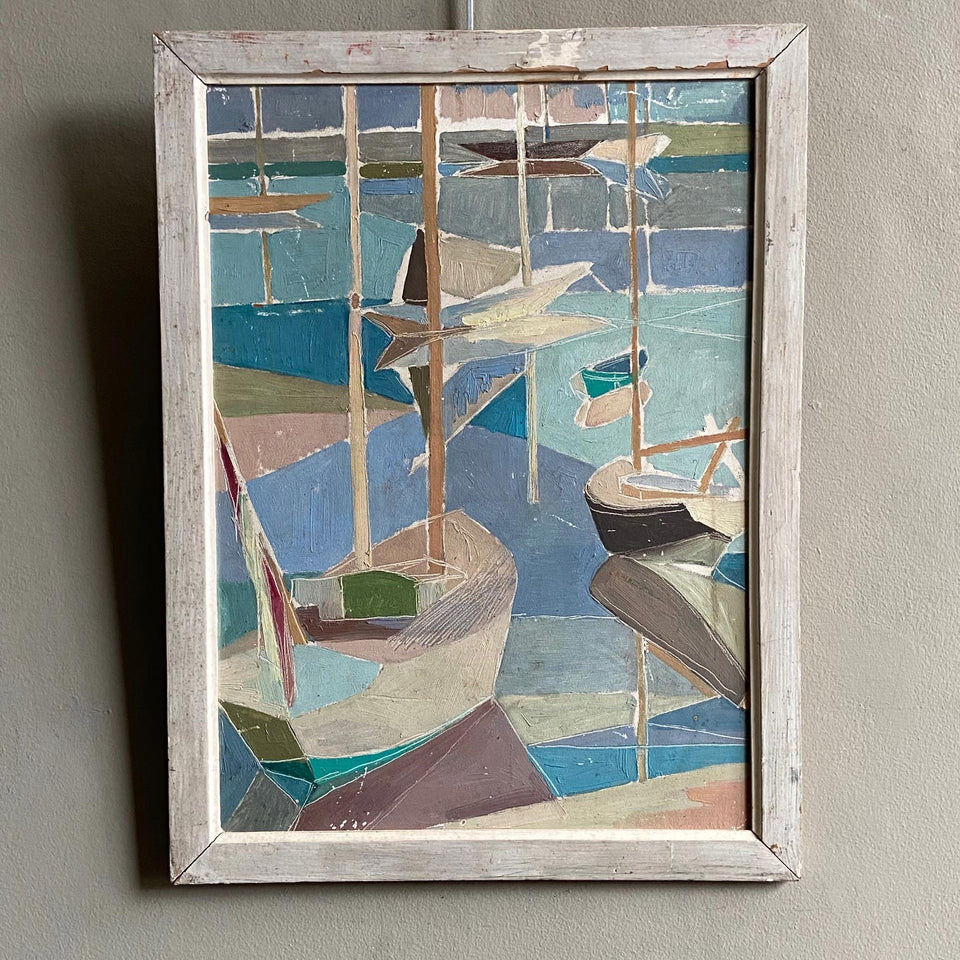Painting of Boats