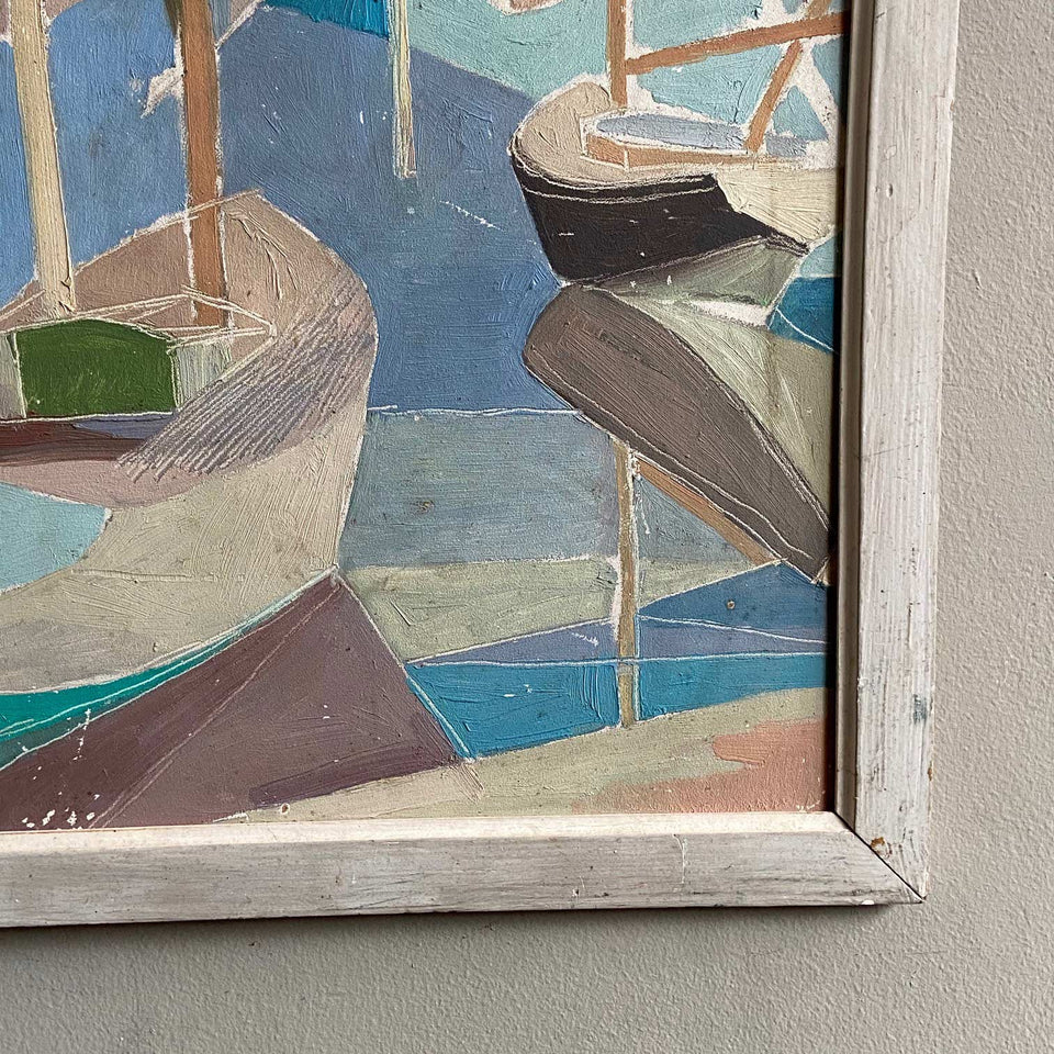 Painting of Boats