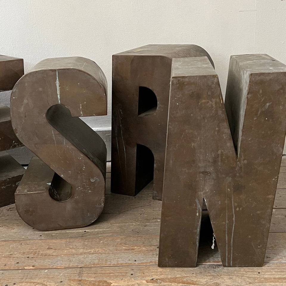 Brass Letters