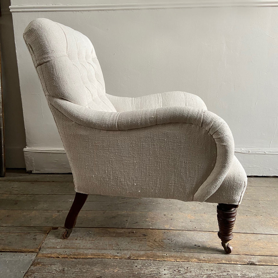 Buttoned Armchair