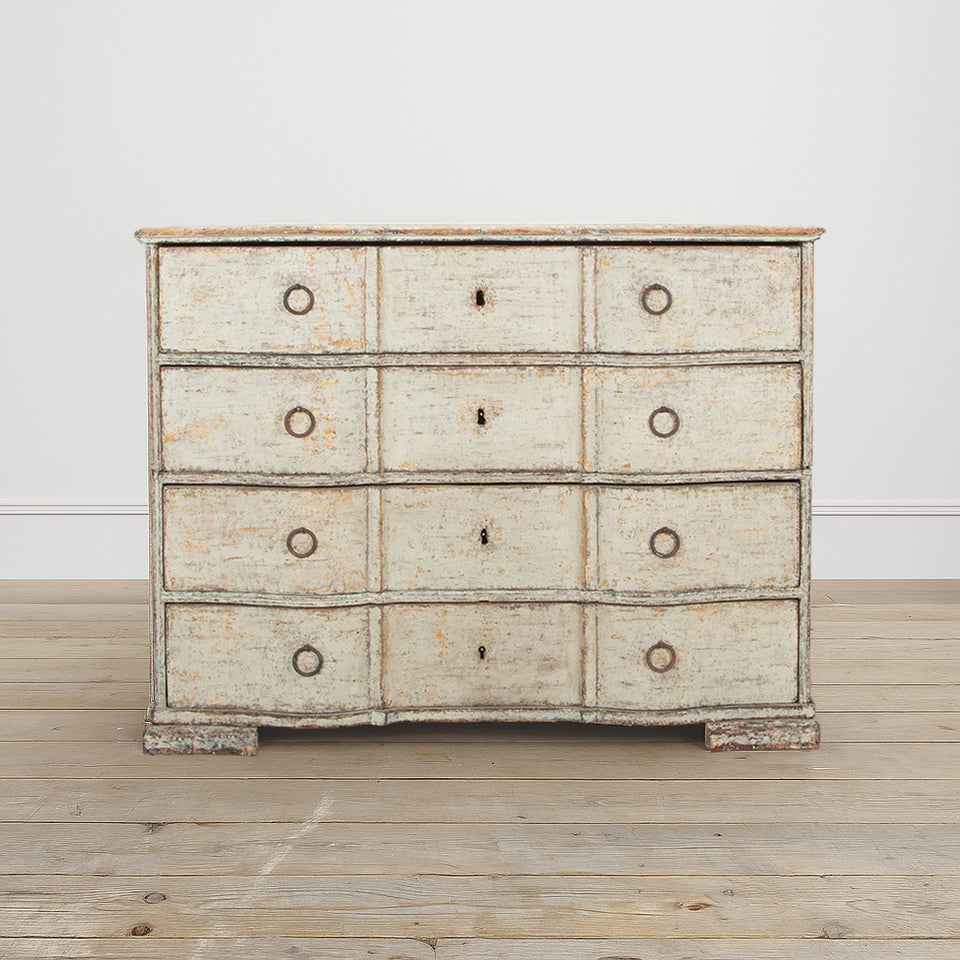 18thC Danish Chest of Drawers