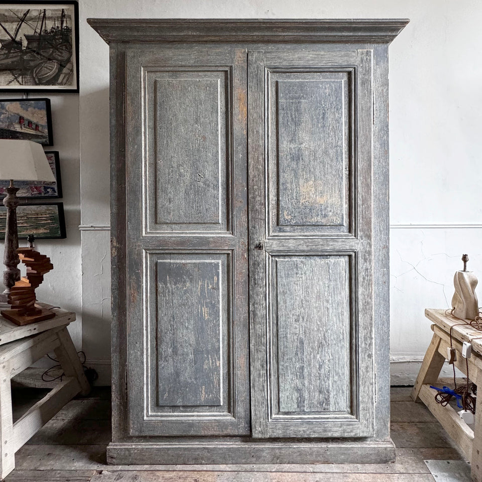 French Painted Cupboard
