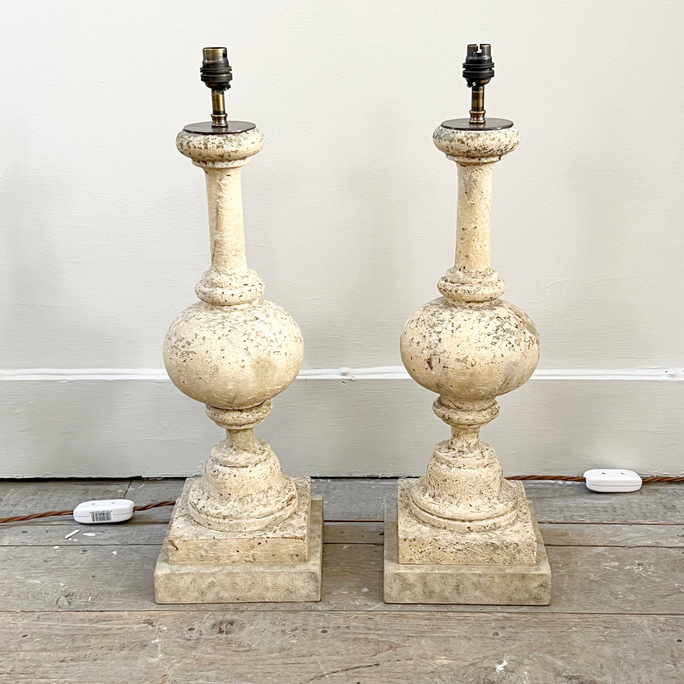 Faux Stone Lamps