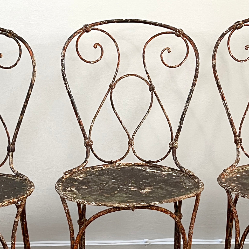 Four Garden Chairs