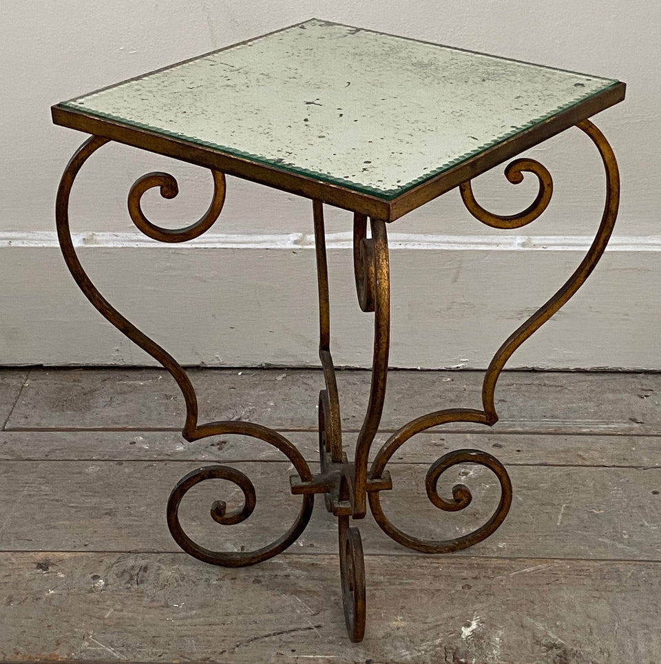 Gilt Metal Table