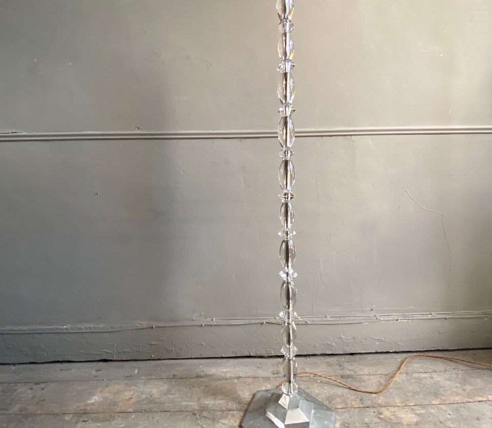 Glass Floor Lamp