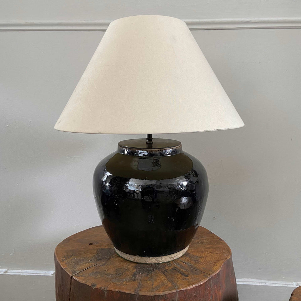 Glazed Terracotta Lamps