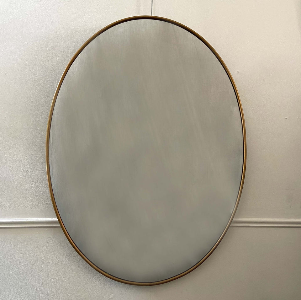 Large Oval Mirror
