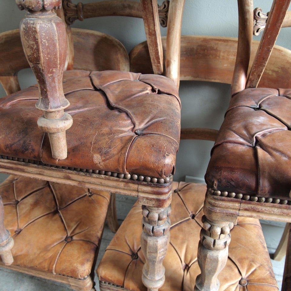 Leather Dining Chairs