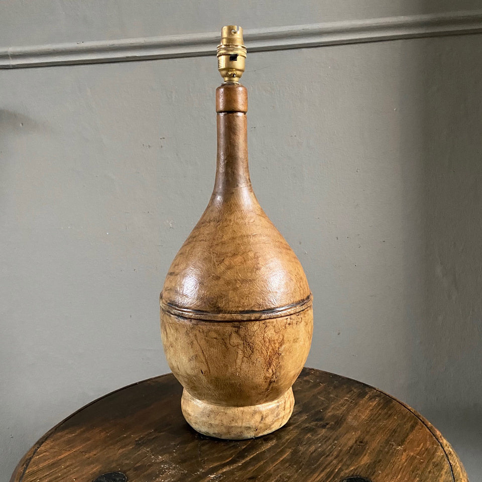 Leather Lamp