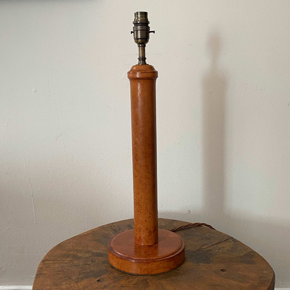 Leather Lamp