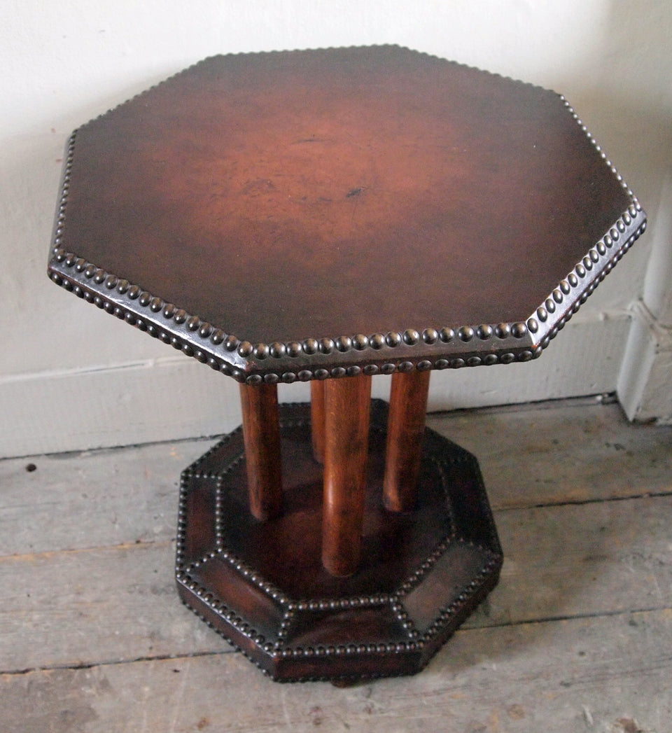 Leather Table