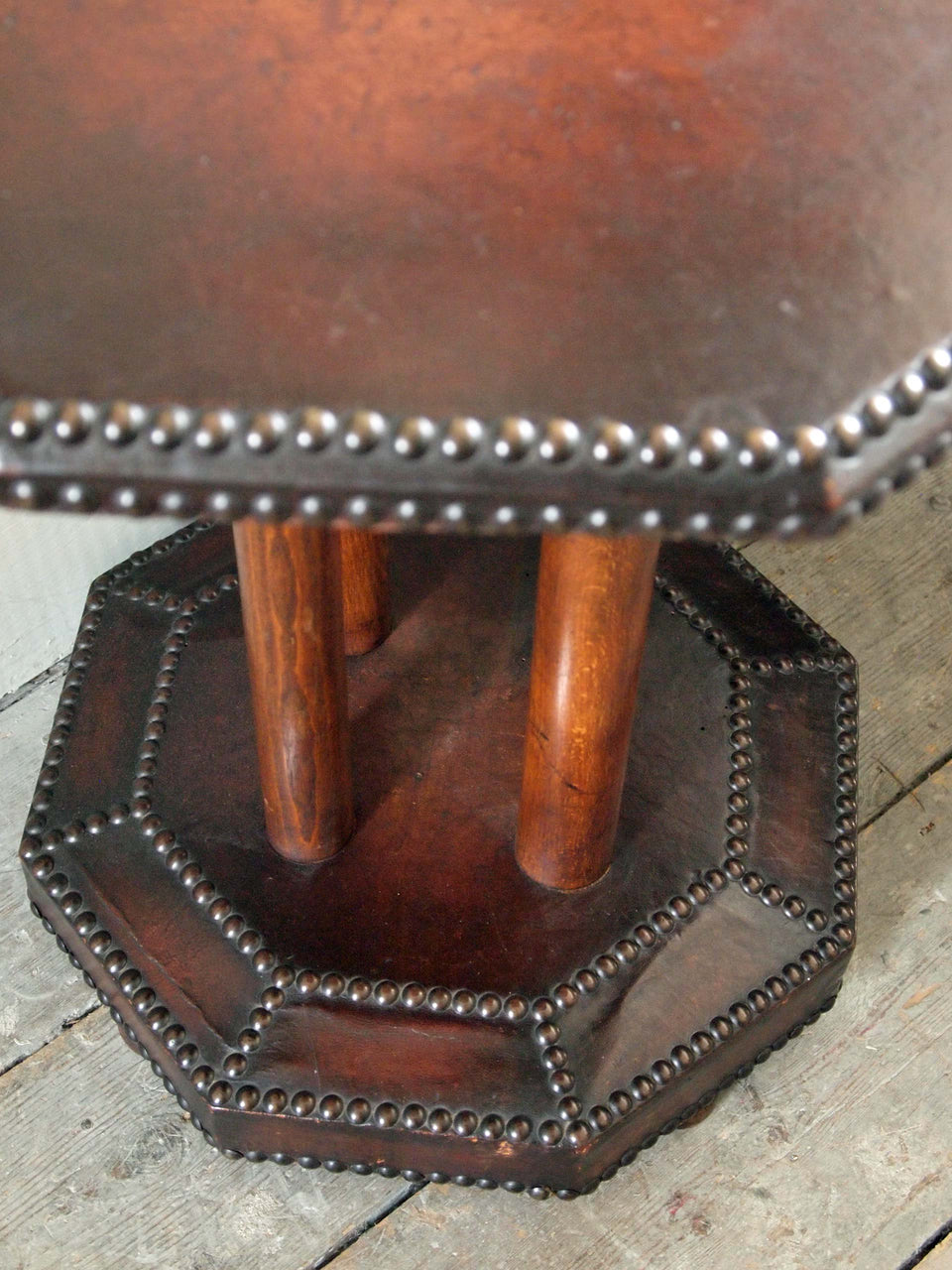 Leather Table