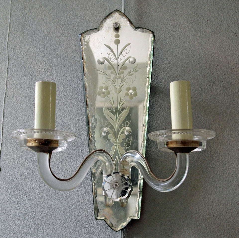 Mirrored Wall Sconces