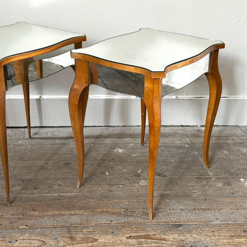 Mirrored Bedside Tables