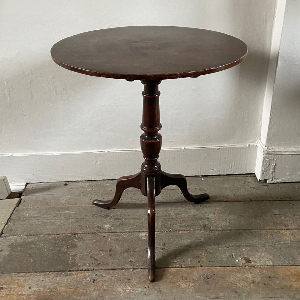 Oak Tripod Table