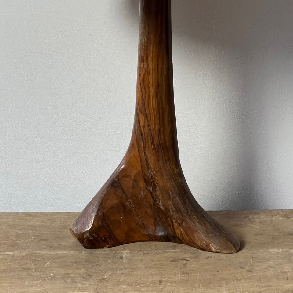 Olive Wood Lamp
