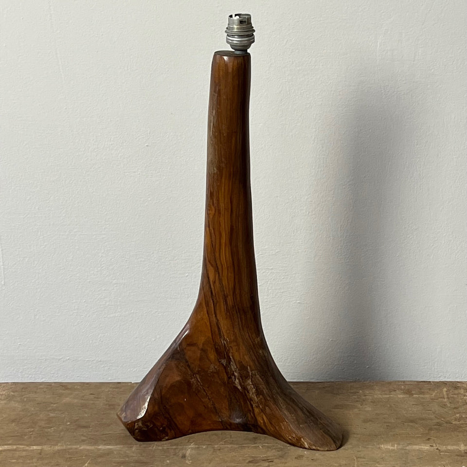 Olive Wood Lamp