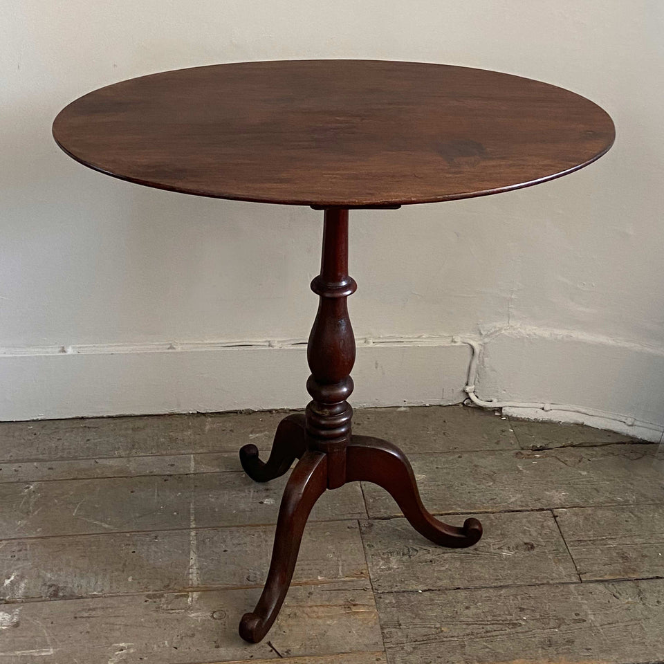 Oval Tripod Table