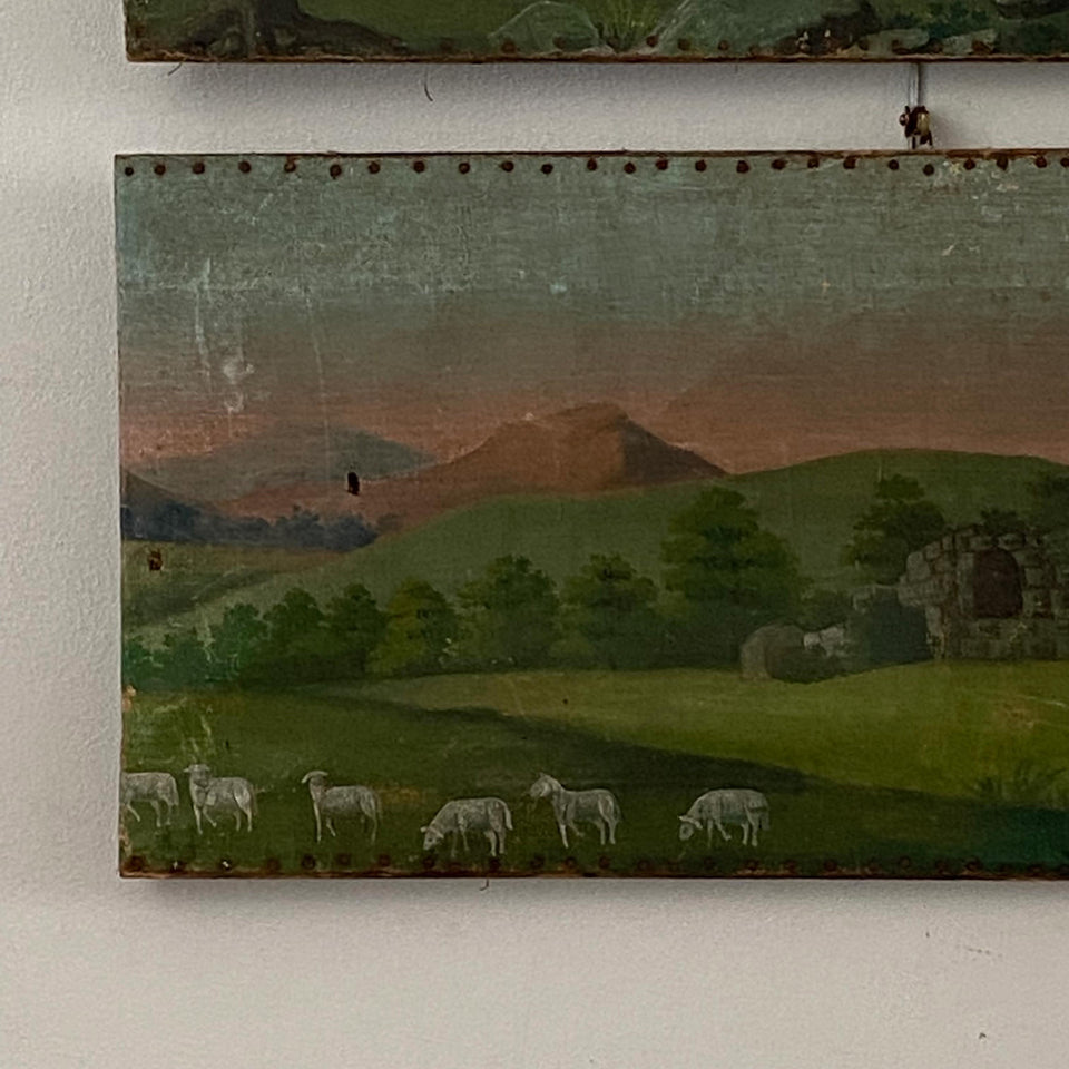 Pair of Naive Paintings