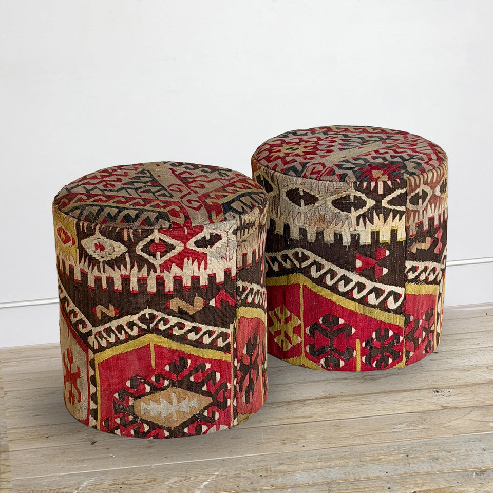 Pair Tub Stools