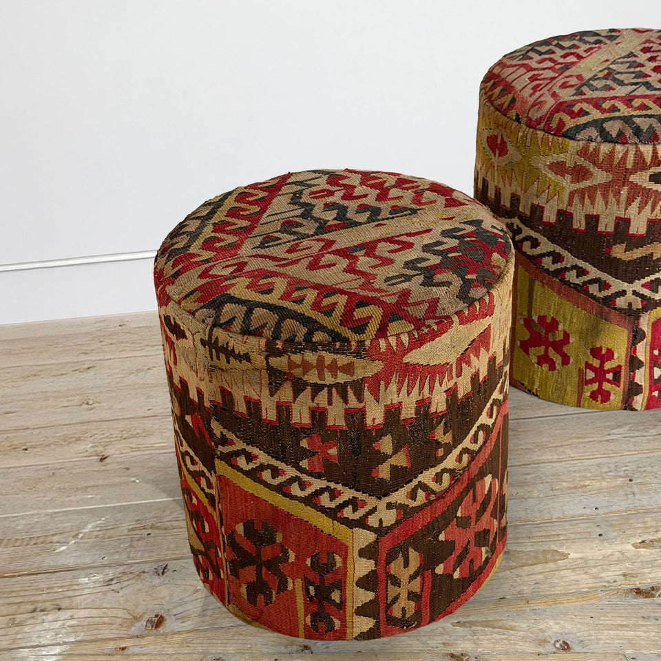 Pair Tub Stools