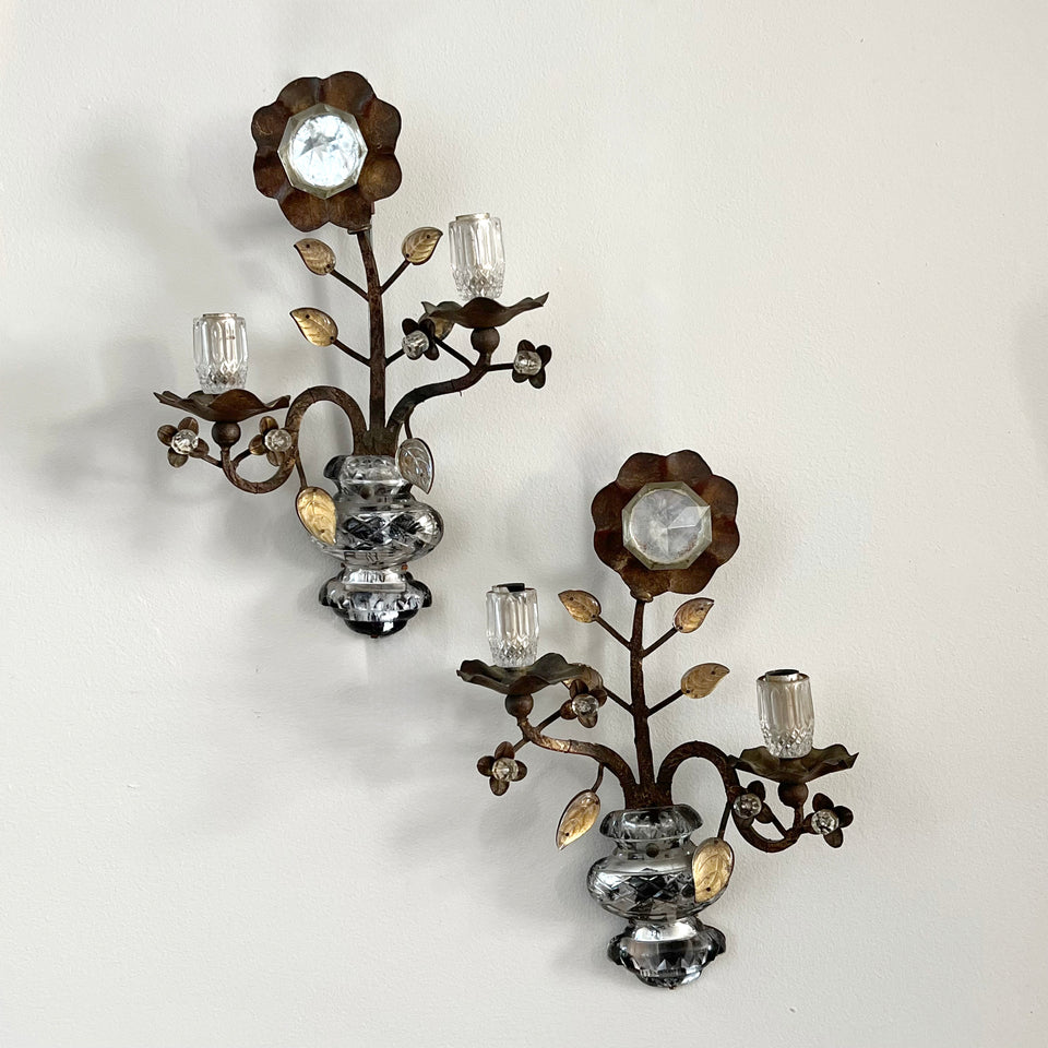 Pair Baguès Wall Lights