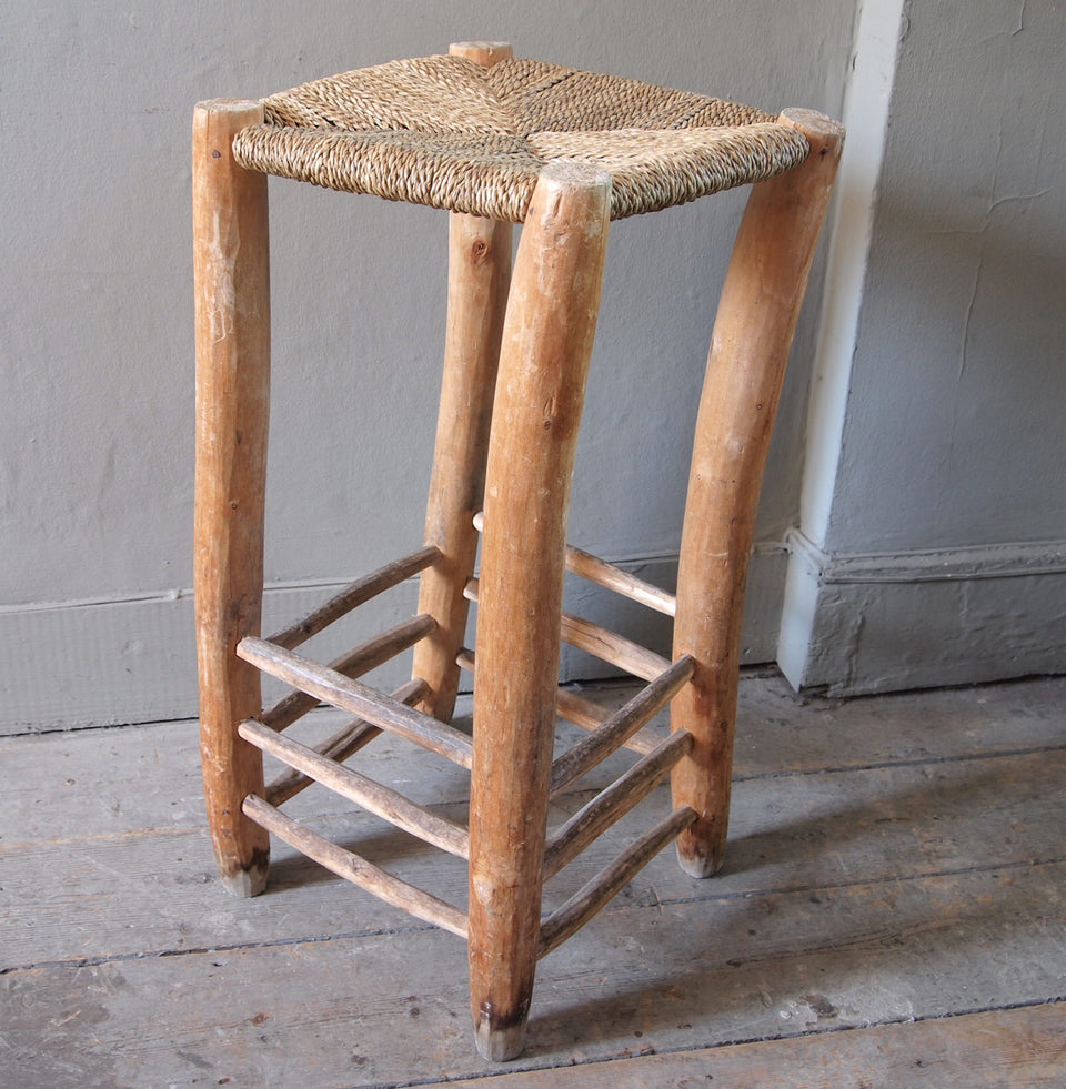 Rush Seated Stools