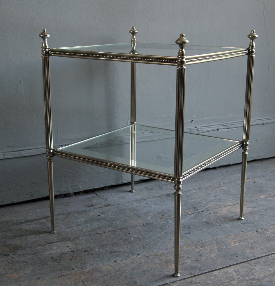 Silver Side Tables