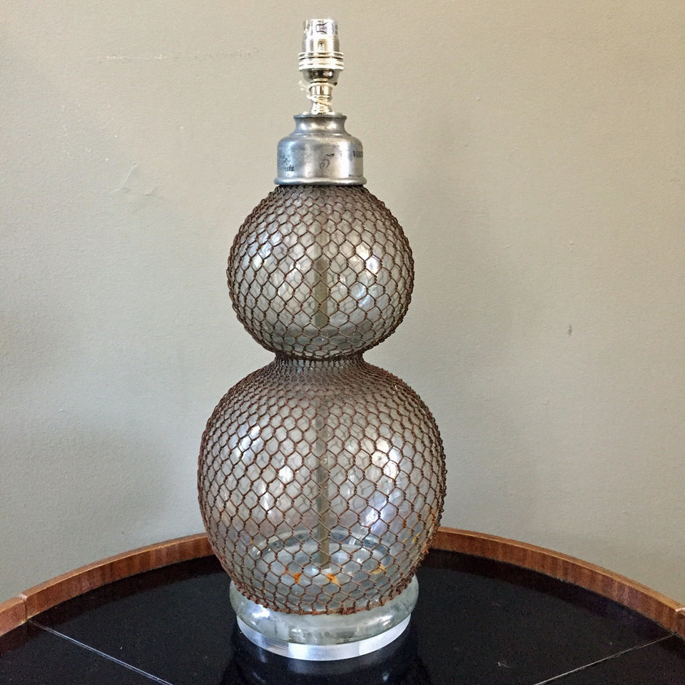 Soda Siphon Lamp