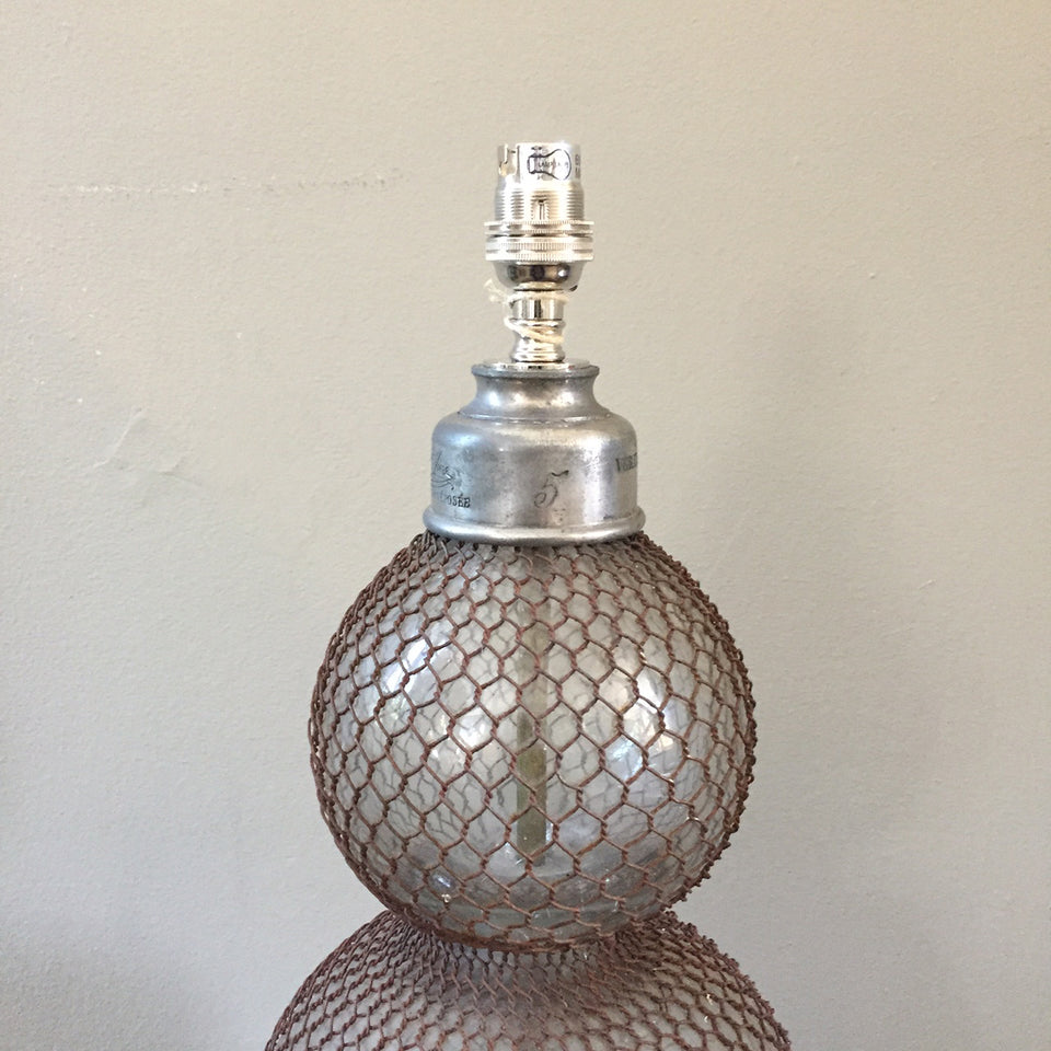 Soda Siphon Lamp