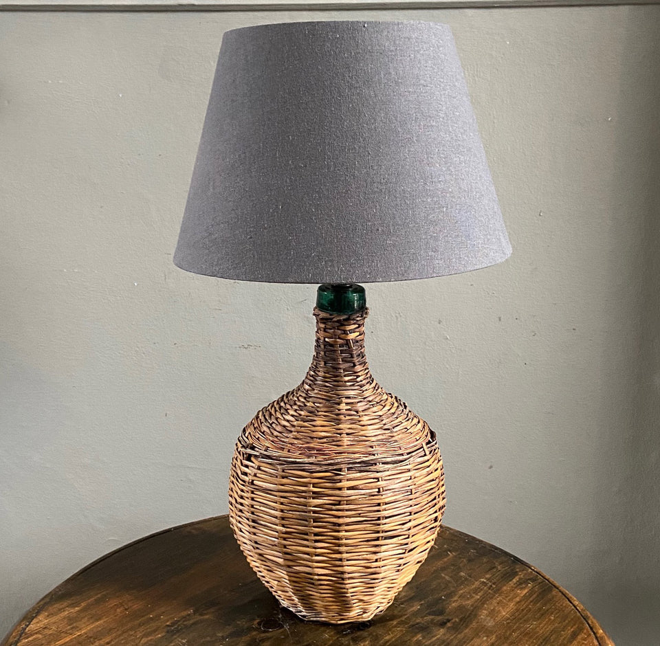 Wicker Lamp
