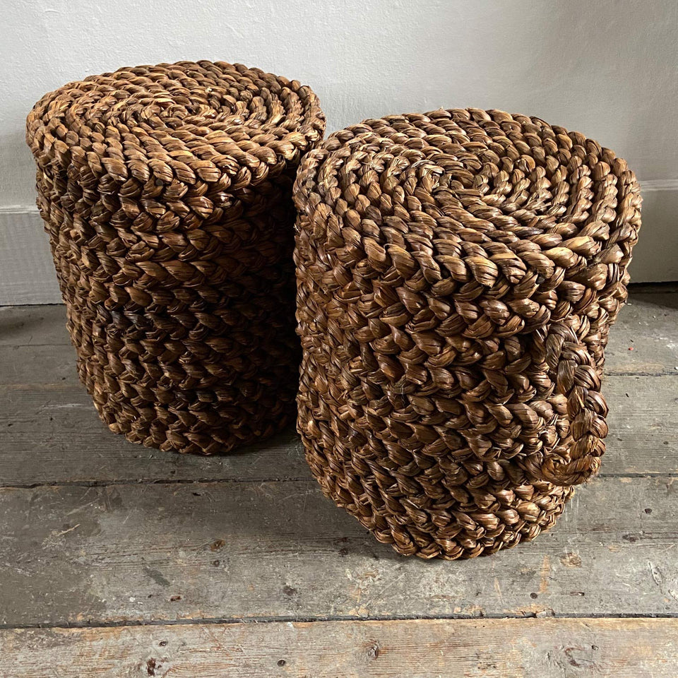 Pair Rush Stools